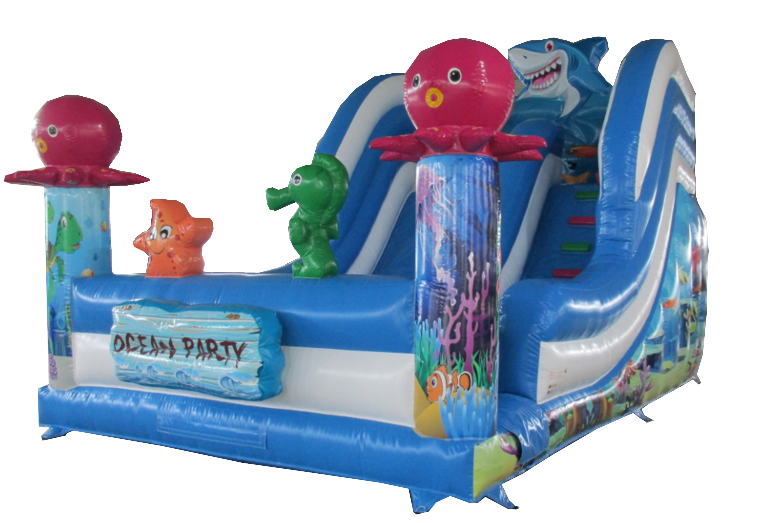 Standaard glijbaan zee